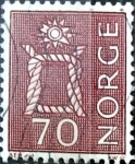Stamps Norway -  Intercambio 0,20 usd 70 ore 1970