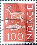 Stamps Norway -  Intercambio 0,20 usd 100 ore 1973
