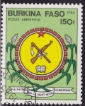 Sellos de Africa - Burkina Faso -  Intercambio