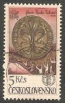 Stamps Czechoslovakia -  2262 - Moneda de oro de F. K. Robert de 1335