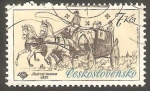 Stamps Czechoslovakia -  2427 - Exposición en el Museo Postal de medios de transporte