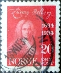 Sellos de Europa - Noruega -  Intercambio maxs 0,25 usd 20 ore 1934