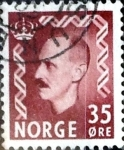 Sellos de Europa - Noruega -  Intercambio 0,20 usd 35 ore 1950