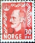 Sellos de Europa - Noruega -  Intercambio 0,20 usd 30 ore 1952