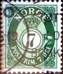 Stamps Norway -  Intercambio ma2s 0,20 usd 7 ore 1941