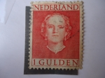 Stamps Netherlands -  Queen Juliana -Netherlands.