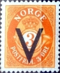 Stamps : Europe : Norway :  3 ore 1941