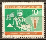 Stamps Germany -  Día de Trabajadores de la Química.