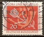 Sellos de Europa - Alemania -  Adorno Exposición Flora y la filatelia en Colonia, 8 de junio de 1957.