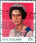 Stamps : Oceania : New_Zealand :  Intercambio 0,20 usd 25 cent. 1985