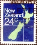 Sellos del Mundo : Oceania : Nueva_Zelanda : Intercambio 0,20 usd 24 cent. 1977