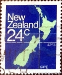 Stamps : Oceania : New_Zealand :  Intercambio 0,20 usd 24 cent. 1977
