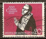 Stamps Germany -  500 años Cusanus stift.
