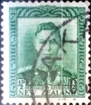 Sellos de Oceania - Nueva Zelanda -  Intercambio 0,20 usd 1/2 penny 1938