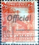 Sellos de Oceania - Nueva Zelanda -  Intercambio 0,20 usd 2 penny 1938