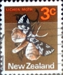 Stamps New Zealand -  Intercambio 0,20 usd 3 cent. 1970