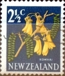 Stamps New Zealand -  Intercambio 0,20 usd 2,5 cent. 1967