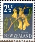 Sellos de Oceania - Nueva Zelanda -  Intercambio 0,20 usd 2,5 cent. 1967
