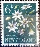 Stamps New Zealand -  Intercambio 0,20 usd 6 penny 1960