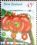 Stamps New Zealand -  Intercambio 0,50 usd 45 cent. 1993