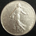 monedas de Europa - Francia -  1961 (Anverso)