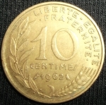 monedas de Europa - Francia -  1962 (Reverso)