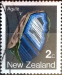 Stamps New Zealand -  Intercambio crxf 0,20 usd 2 cent. 1982