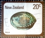 Stamps New Zealand -  Intercambio 0,20 usd 20 cent. 1978