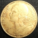 monedas de Europa - Francia -  1967 (Anverso)