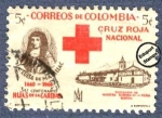 Stamps : America : Colombia :  Cruz Roja Colombia 1960 - Beneficencia