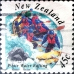 Sellos de Oceania - Nueva Zelanda -  Intercambio 0,55 usd 45 cent. 1994