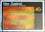 Stamps New Zealand -  Intercambio 0,40 usd 40 cent. 1988