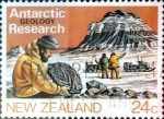 Stamps New Zealand -  Intercambio cxrf 0,20 usd 24 cent. 1984