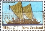 Stamps New Zealand -  Intercambio aexa 0,55 usd 40 cent. 1990