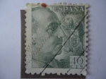 Stamps Spain -  Franco.