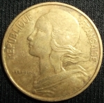monedas de Europa - Francia -  1968 (Anverso)