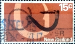 Stamps New Zealand -  Intercambio 0,20 usd 15 cent. 1971