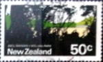 Sellos de Oceania - Nueva Zelanda -  Intercambio 0,20 usd 50 cent. 1971