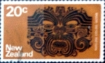 Sellos de Oceania - Nueva Zelanda -  Intercambio 0,20 usd 20 cent. 1971