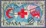 Stamps Spain -  50º Aniversario de la Liga de Sociedades de la Cruz Roja