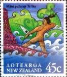 Stamps : Oceania : New_Zealand :  Intercambio 0,50 usd 45 cent. 1994