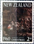 Stamps : Oceania : New_Zealand :  Intercambio 0,20 usd 2 p. 1960