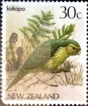 Stamps New Zealand -  Intercambio aexa 0,20 usd 30 cent. 1985
