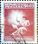 Stamps : America : Peru :  3 cent. 1961