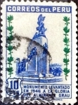 Stamps Peru -  Intercambio 0,20 usd 10 cent. 1949