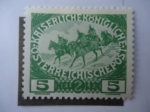 Stamps Austria -  Osterreichische post.