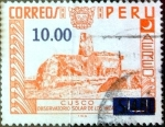 Stamps Peru -  Intercambio 0,20 usd 10 sobre 4,6 soles 1976