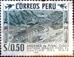 Stamps : America : Peru :  Intercambio 0,30 usd 50 cent. 1966