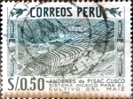 Sellos de America - Per� -  Intercambio 0,30 usd 50 cent. 1966
