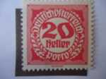 Stamps Austria -  Cifras.
